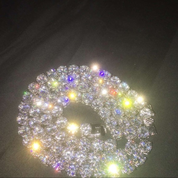 ✨5mm Tennis chain cubic zirconium ✨💧 - Picture 6 of 7